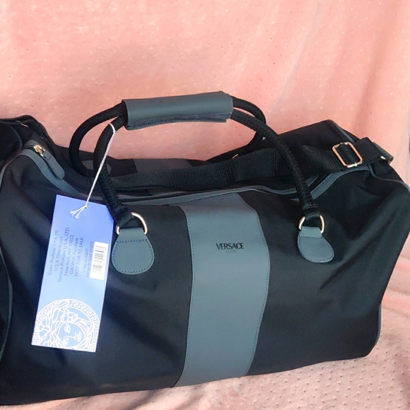 Versace Collection Bags New Wtag Versace Men Duffle Bag Poshmark